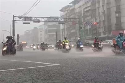 快新聞／中颱卡努外圍環流影響　7縣市防大雨來襲