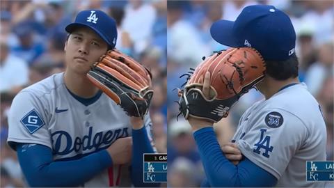 MLB(影)／一直「手套罩耳」到底在幹嘛？大谷投球小動作解答：每球都自己配球