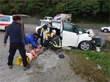 快新聞／西班牙男駕車載家人出遊！蘇花改自撞護欄　釀1死1重傷悲劇