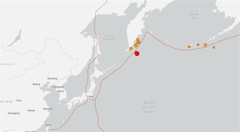 快新聞／俄羅斯千島群島外海規模6.1地震　深度僅10公里