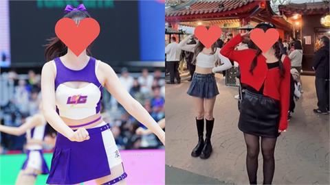 黑絲正妹「露肩扭臀」討土地公開心!38秒畫面曝…一看竟是「樂天女孩」