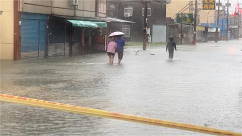 凱米颱風外圍環流挾雨勢　全台「9縣市」豪大雨特報