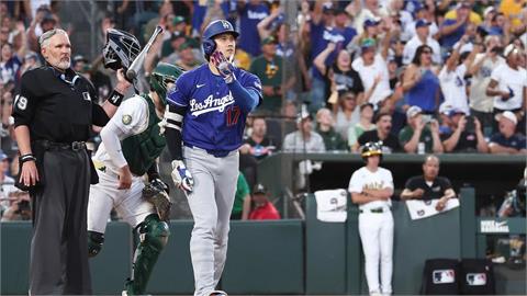 MLB(影)／日本踢巴西就差這三分砲！大谷開轟「極度確信」站在打擊區目送球出牆