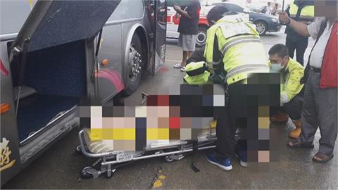 疑因前晚酒喝太多　台中男睡遊覽車行李室「叫不醒」身亡
