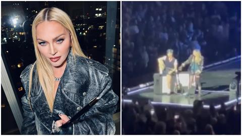 瑪丹娜嗆錯人！開噴身障粉絲「你坐著幹嘛？」　亂開地獄哏畫面全被拍