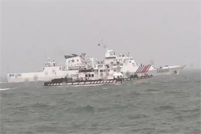 快新聞／中國4船艦再闖金門水域　海巡署一對一驅離