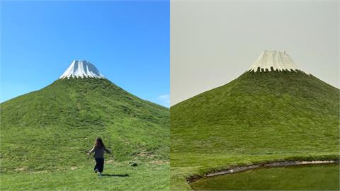 中國山寨「富士山」！河北樂園「山頭塗白漆」一張門票還賣400元