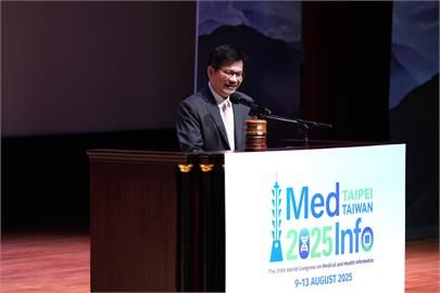 快新聞／出席MedInfo 2025　林佳龍：智慧醫療展現台灣軟實力