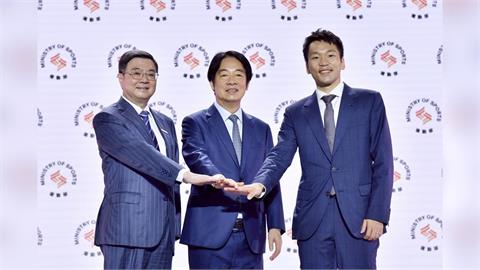 快新聞／運動部誕生！李洋上任部長　賴清德、卓榮泰親曝期許
