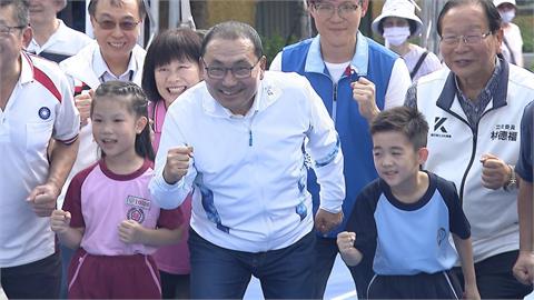 永平國小彩色跑道啟用　新北首座立體共構校園設地下接送區
