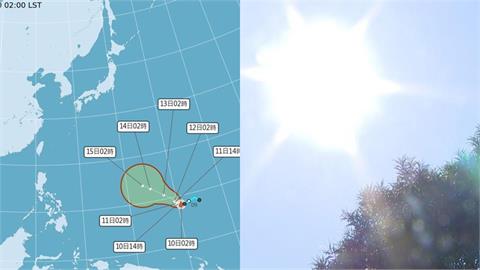全台飆36°C「這天」轉雨！辛樂克凌晨生成「恐變強颱」未來路徑、對台影響曝光