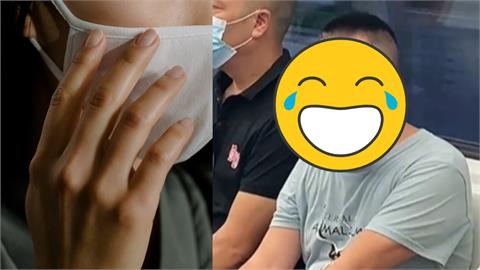 中國男搭地鐵戴「超厚口罩」笑翻452萬人！網虧：病毒累死在半路上