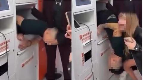 荒唐畫面曝光！阿志頭惡搞鑽進「店到店寄件櫃」還拍片炫耀…網炸鍋：台灣亂源
