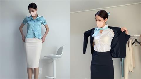 南韓網美扮空姐太性感！「只穿內在美」航空公司氣炸喊告