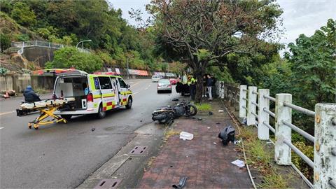 快新聞／打工途中遇死劫！　19歲女騎士大坑山遭撞墜6米邊坡不治