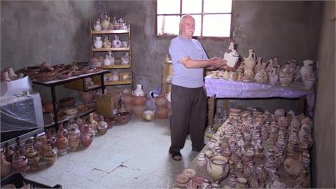 黎巴嫩動盪數十年..　陶藝小鎮沒落僅存3陶藝師