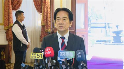 賴清德「走到一半」聽記者問1句…他立刻倒退嚕回應網告白:真的很喜歡威廉