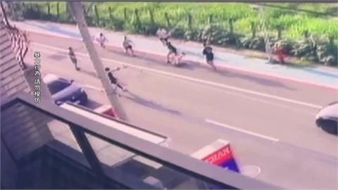 高雄仁武當街喋血！　疑因200萬債務糾紛遭債主追砍