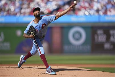 MLB(影)／費城人明星左投7局狂飆12K！率隊6：4驅逐巨人