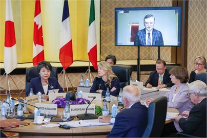G7外長會議發共同聲明　重申台海和平穩定重要性、強力支援烏克蘭