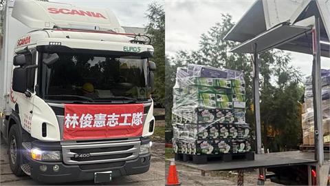 一卡車物資抵達…綠委喊「花蓮我們到了」！網見1食物秒歪樓：好有台南味