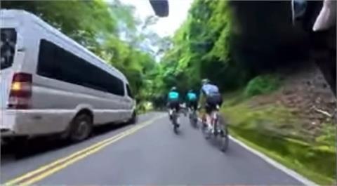 武嶺自行車挑戰賽亂象多！　選手併排騎害車逆向開
