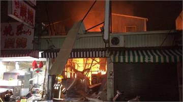 台南自助洗衣店氣爆 店內3男1女遭炸傷