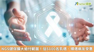 NGS健保擴大給付範圍！估5100名乳癌、婦癌病友受惠