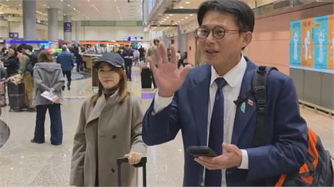 自己拿麥開講！黃國昌返台「零媒體」　詹凌瑀酸爆：一個人的記者會