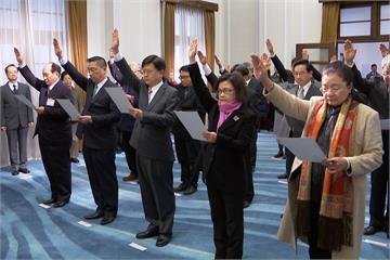 陳師孟等11位監委就任 蔡總統主持宣誓典禮