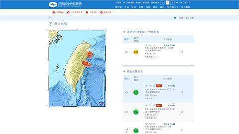 快新聞／國家警報再響！晚間9點10分　宜蘭外海發生芮氏規模5.1淺層有感地震