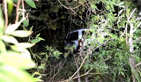 鄰居相揪鳳山水庫釣魚　返程駕駛「突昏迷」車墜斜坡1死、1傷