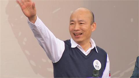韓國瑜下一步「若參選台北市長」　486先生掛布條喊：打到骨折