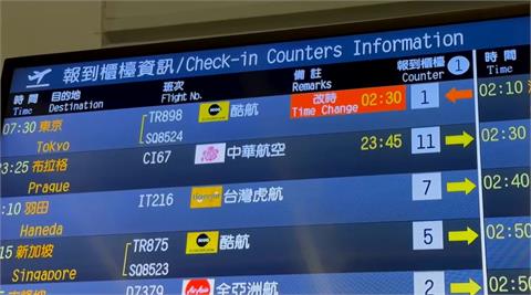 酷航飛日班機2度取消！　旅客被請下機　延誤18小時