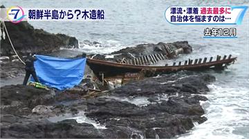 疑非法捕烏賊 北朝鮮木造船再現日本海域