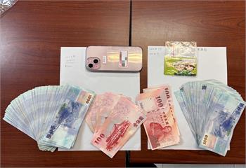 ＡＴＭ前提款露餡　6條通車手狂奔百米仍遭逮