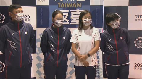東奧／台灣高爾夫代表隊返台！ 徐薇淩曝：超期待小英總統的「阜杭豆漿」