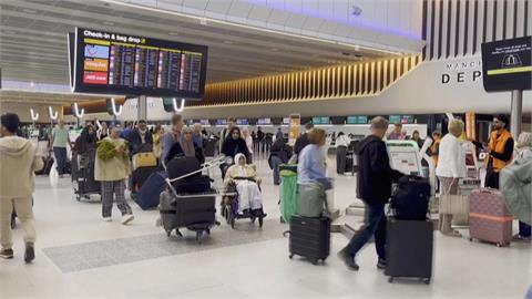 英國機場連兩天系統故障　造成逾1700航班取消