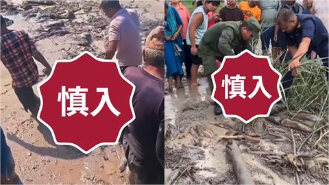 西藏山洪奪百命「慘況如人間煉獄」！搜救員「手撿遺骸」現場駭人畫面曝