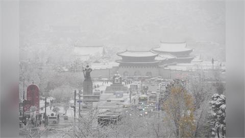 寒流來襲! 南韓華川體感零下35度 杯麵放室外1小時被凍硬