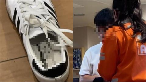 正妹搭新臺馬輪「鞋子遭人射Ｘ」嫌犯竟是馬祖阿兵哥！現場被抓包正臉照曝光