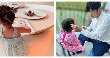 周杰倫罕曬3歲愛女　可愛模樣引網友盛讚「正港小公主」