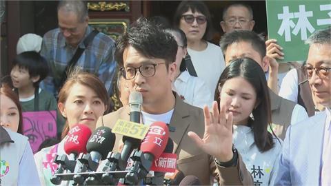 讓首都被世界看見！沈伯洋獲徵召後首現身保安宮　盼「更好的未來」在台北深耕