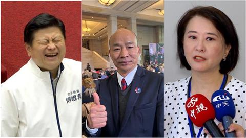 傅崐萁請假記者會王鴻薇稱「重感冒」！韓國瑜脫口爆「他人在國外」內幕全說了
