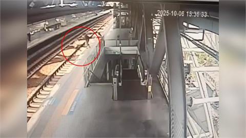 台中五權車站狠推站務員落軌 涉案男殺人未遂起訴