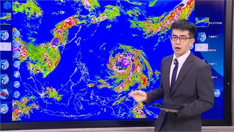 快新聞／颱風假機率升高！強颱「巴威」最新路徑曝　氣象署估周五清晨發陸警