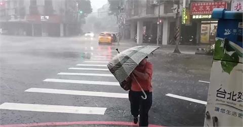 快新聞／台北、宜蘭山區超大豪雨！　颱風尼莎續增強今明雨最大