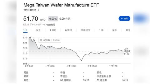 0050不再無敵？半導體ETF霸榜　護國群山時代來了