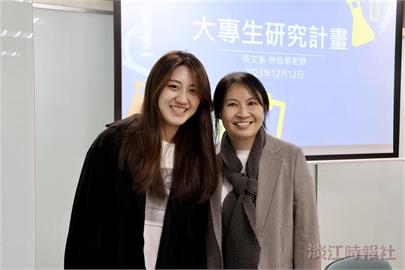 【淡江傳真】一通電話改變人生　黃琬淇上臺師大英語所榜首