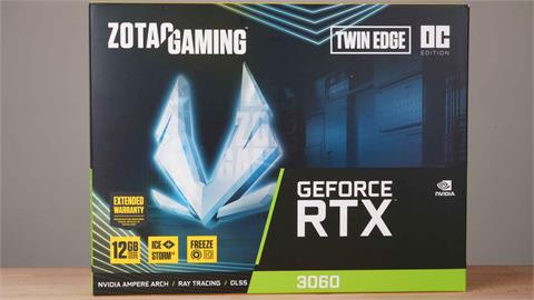 3C／卡小鬼大！差點成2021的玩家救星 ZOTAC GAMING Geforce RTX 3060 Twin Edge OC